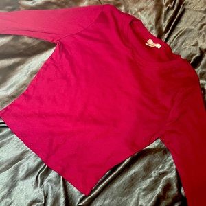 Long sleeve tight fitted shirt